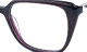 Dioptrické brýle Elle 13551 - transparentní červená