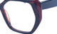 Dioptrické brýle Okula OF 855 - červená žíhaná
