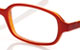 Dioptrické brýle Skypy - červená