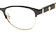 Dioptrické brýle Versace 1233Q - černo-zlatá