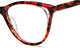 Dioptrické brýle Abella - červená