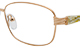 Dioptrické brýle Alsea - zlatá