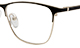 Dioptrické brýle AZ 5345 - černo-zlatá