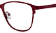 Dioptrické brýle Centrostyle F015 - červená