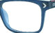Dioptrické brýle Converse 5086 klip - transparentní modrá