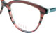 Dioptrické brýle Elle 31521 - vínová žíhaná
