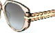 Sluneční brýle Fendi 40083U - transparentní růžová