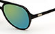 Sluneční brýle H.Maheo P202 - černo-zelená