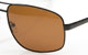 Sluneční brýle H.Maheo P305 - tmavá černá