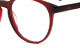 Dioptrické brýle Kappa 90002 - transparentní červená