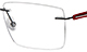 Dioptrické brýle LIGHTEC 30314L - červená
