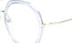 Dioptrické brýle Marc Jacobs 700 - transparentní fialová