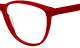 Dioptrické brýle Mugo - červená