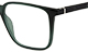 Dioptrické brýle Neyeture s klipem F0323 - zelená