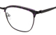 Dioptrické brýle NOMAD 40105 - černo fialová
