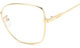 Dioptrické brýle Polaroid D521G - zlatá