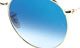 Sluneční brýle Ray Ban 3447N - zlatá