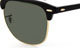 Sluneční brýle Ray Ban Clubmaster 3016 55 - černo-zlatá