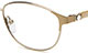 Dioptrické brýle Seventh Street 544 - zlatá