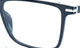 Dioptrické brýle Ultem clip-on F007459 2 klipy - lesklá černá