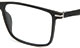 Dioptrické brýle Ultem clip-on F007459F skládací klip - matná černá