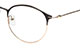 Dioptrické brýle Vanamo - černo-zlatá