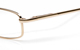 Dioptrické brýle Vermon - zlatá