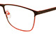 Dioptrické brýle Visible 087 - černo červená