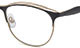 Dioptrické brýle Visible 101 - černo zlatá