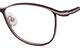 Dioptrické brýle Visible 148 - černo růžová