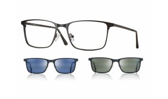 Dioptrické brýle Centrostyle F0374 2 klipy