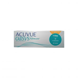 Dioptrické brýle Acuvue Oasys 1-Day for Astigmatism with HydraLuxe (30 čoček)