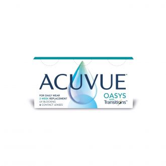 Dioptrické brýle Acuvue Oasys with Transitions (6 čoček)