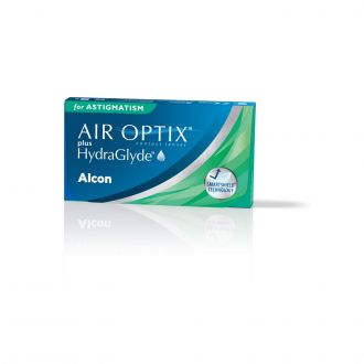 Dioptrické brýle AIR OPTIX plus HydraGlyde for Astigmatism (6 čoček)
