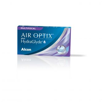 Dioptrické brýle AIR OPTIX plus HydraGlyde Multifocal (3 čočky)