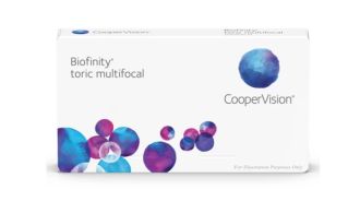Dioptrické brýle Biofinity Multifocal Toric (3 čočky)