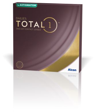 Dioptrické brýle DAILIES TOTAL1 for Astigmatism (90 čoček)